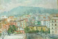 Paesaggio, maggio 1956, olio su tavola, cm 25x35, esposta Asta n° 7, Vincent, Napoli, 2005